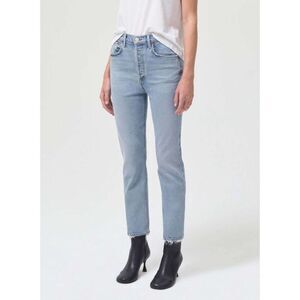 Agolde Light Blue Straight Leg Jeans